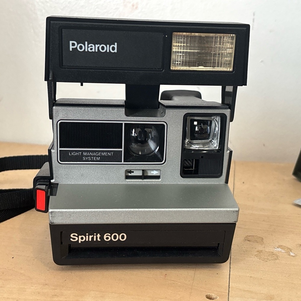 Polaroid Spirit 600 Instant Camera - Black and Gray